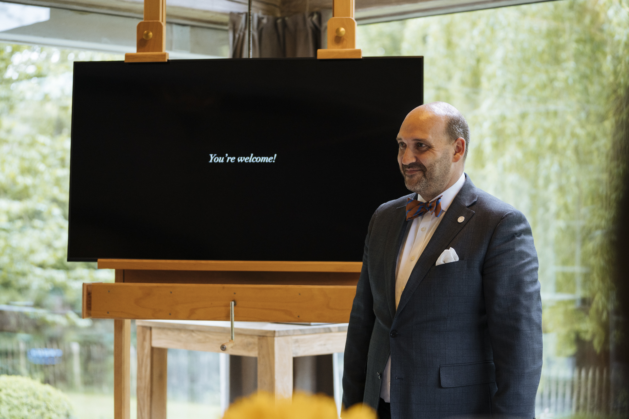 Vincent Vermeulen at the launch